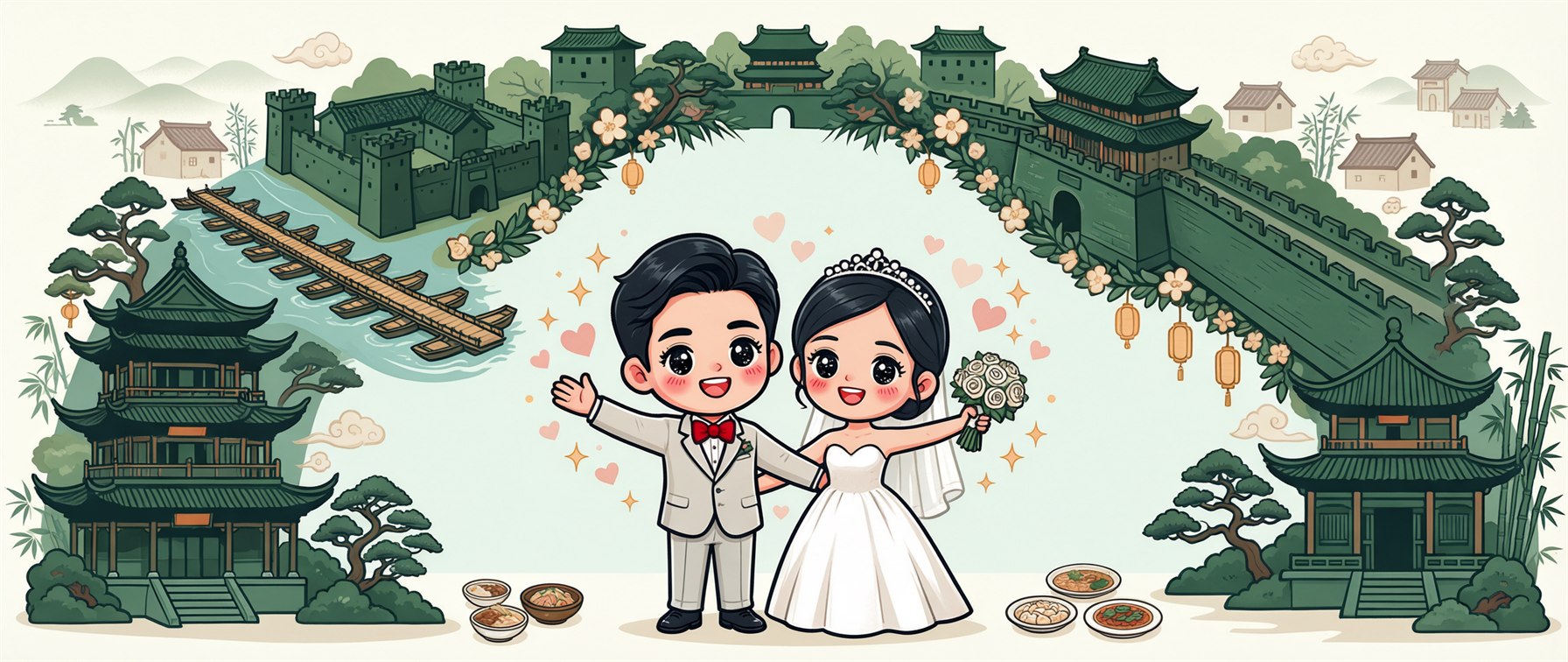 欢迎来到赣州，体验客家风情与甜蜜婚礼！