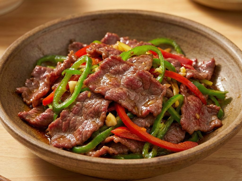 利村炒牛肉——锅气十足的于都利村特色小炒